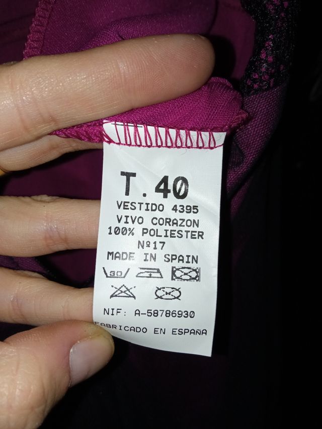 Vestido de cóctel. T40