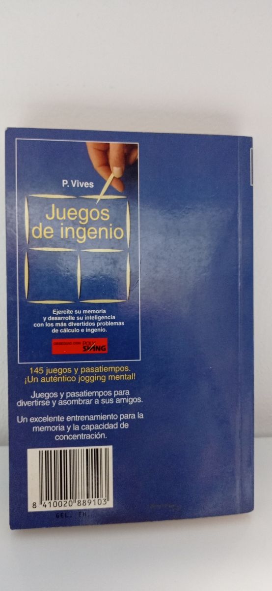 Juegos de ingenio. P.Vives. 1996