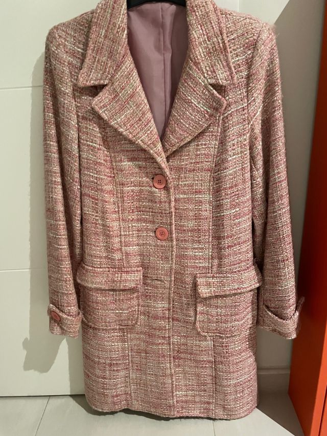 Abrigo tweed