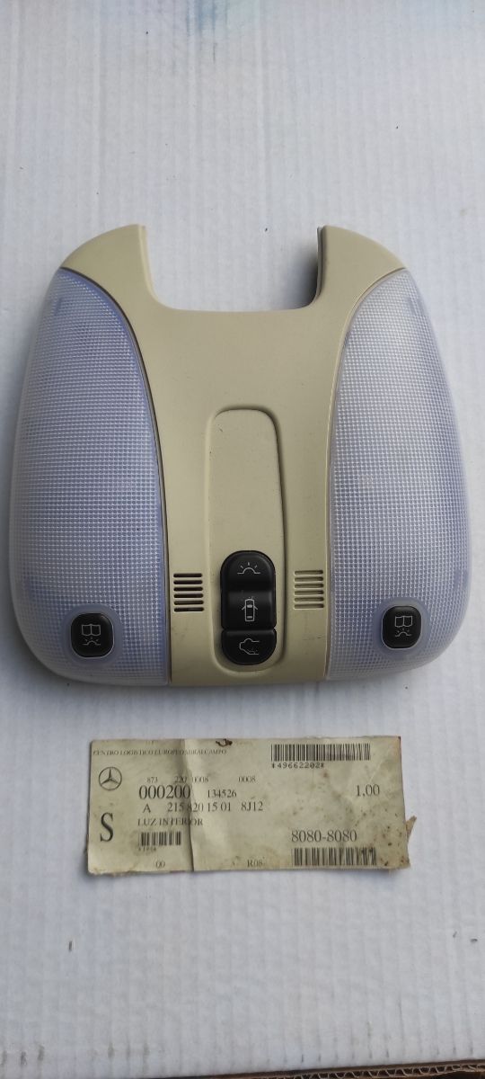 Luce tetto Mercedes W215 nuova da estrenar