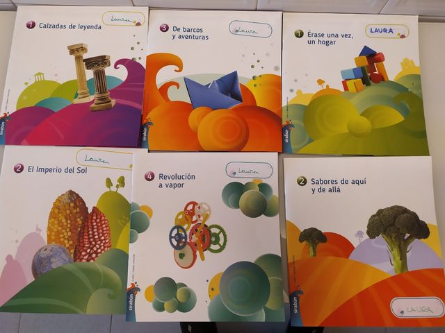 libros sirabun 3, 4 y 5 años. cómo.nuevos