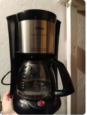 Cafetera Ufesa Avantis Óptima de segunda mano por 15 EUR en Palos de la  Frontera en WALLAPOP