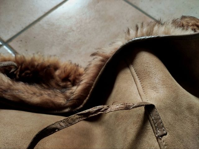 Cappotto donna vero pelo montone