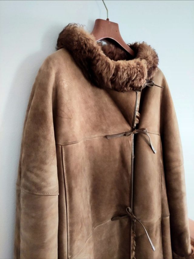 Cappotto donna vero pelo montone