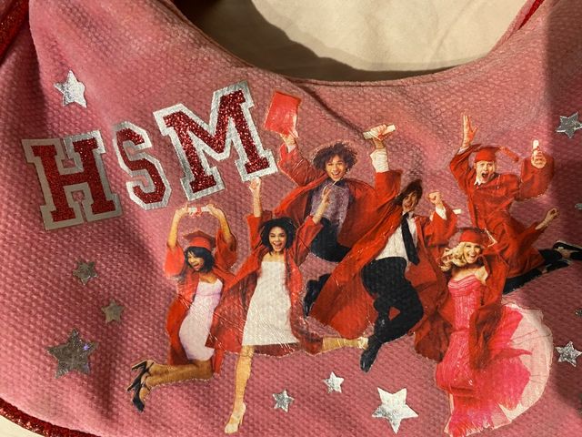 Bolsito High School Musical rosa