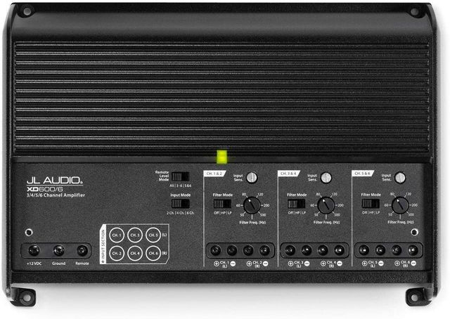 amplificador jl audio 6 canales xd600/6v2
