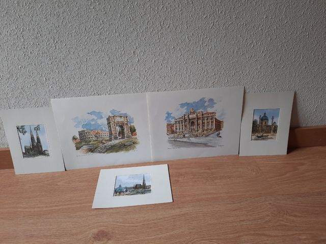 Láminas de países europeos