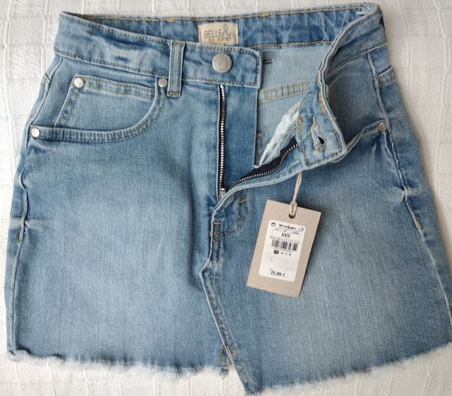 Minifalda vaquera BELLE & REBEL Talla XXS