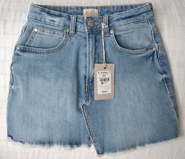 Minifalda vaquera BELLE & REBEL Talla XXS