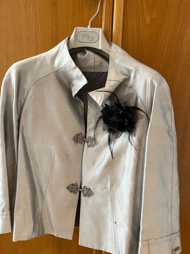 Chaqueta de seda