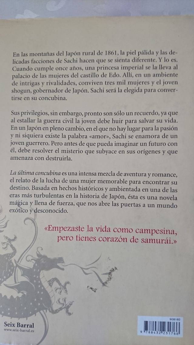 La última concubina de Lesley Downer