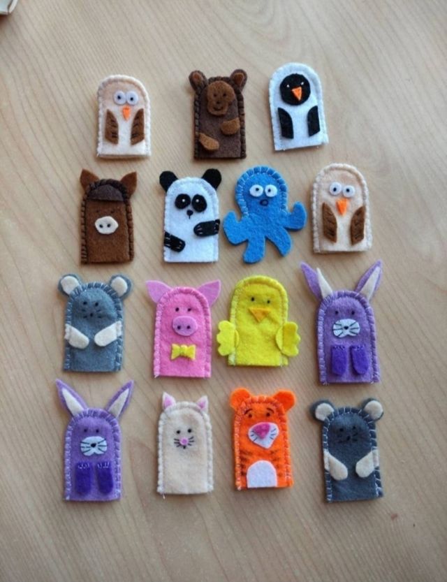 MARIONETAS TÍTERES DE DEDO