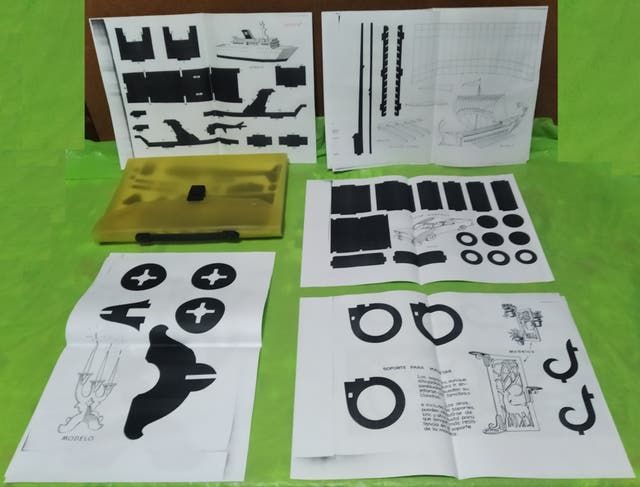 MANUALIDADES DE MARQUETERIA Y OTROS ARTICULOS