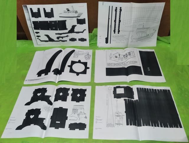 MANUALIDADES DE MARQUETERIA Y OTROS ARTICULOS