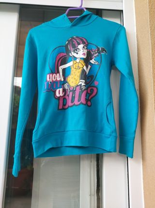 Sudadera monster high de segunda mano por 4 EUR en Camas en WALLAPOP