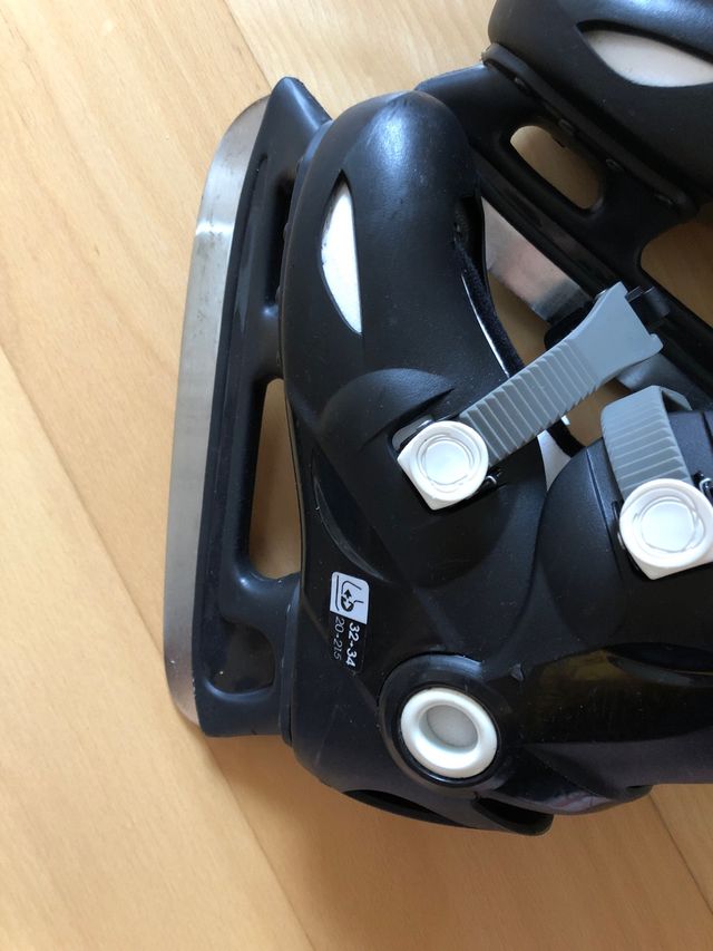 Patines hielo extensibles talla 32-34