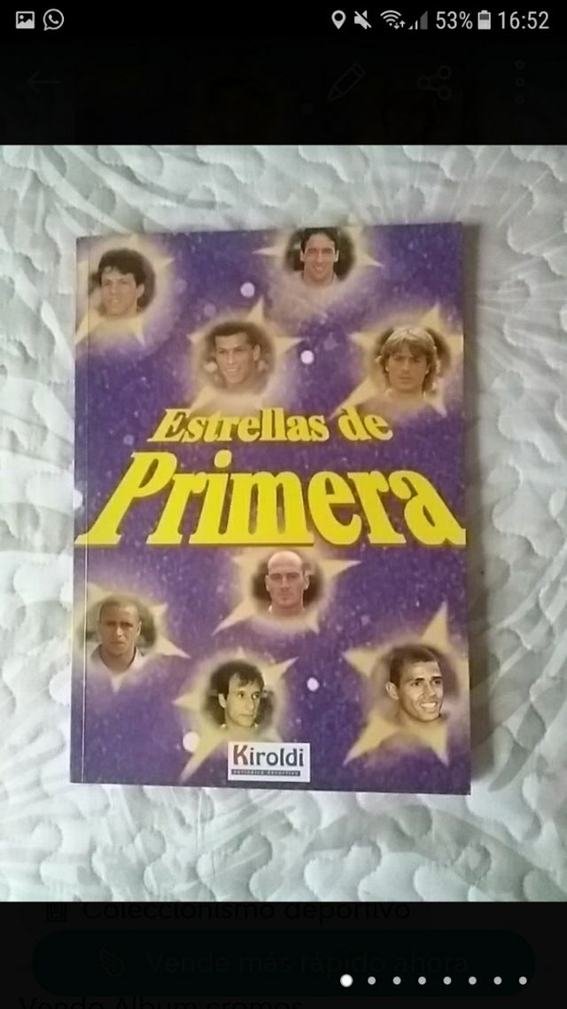 Álbum cromos fútbol.97.98