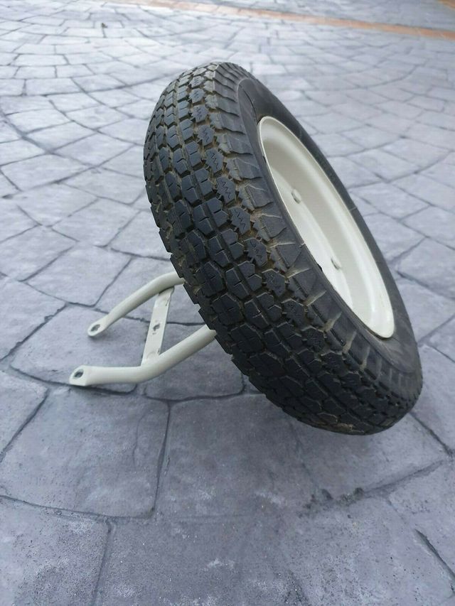 PORTA RUOTA DI SCORTA POST VESPA E CERCHIO 8"PORTA