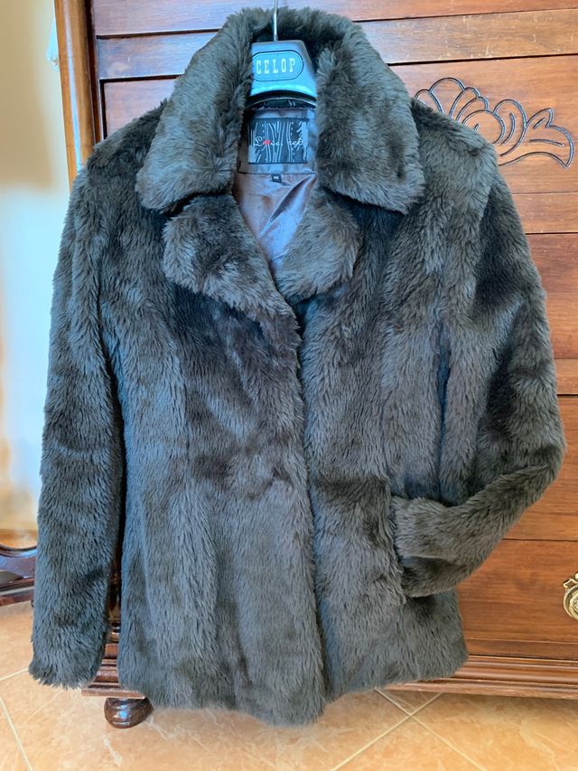 Chaqueton de pelo largo