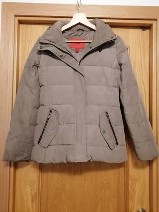 chaqueta plumas mango