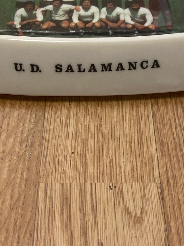 ANTIGUO CENICERO DECORATIVO U.D SALAMANCA1973/74