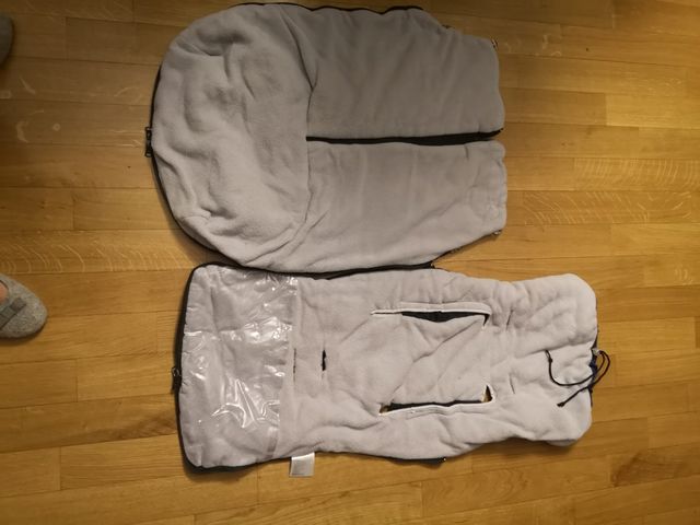 Saco azul silla pase universal