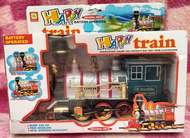 TREN DE JUGUETE NUEVO HAPPY TRAIN
