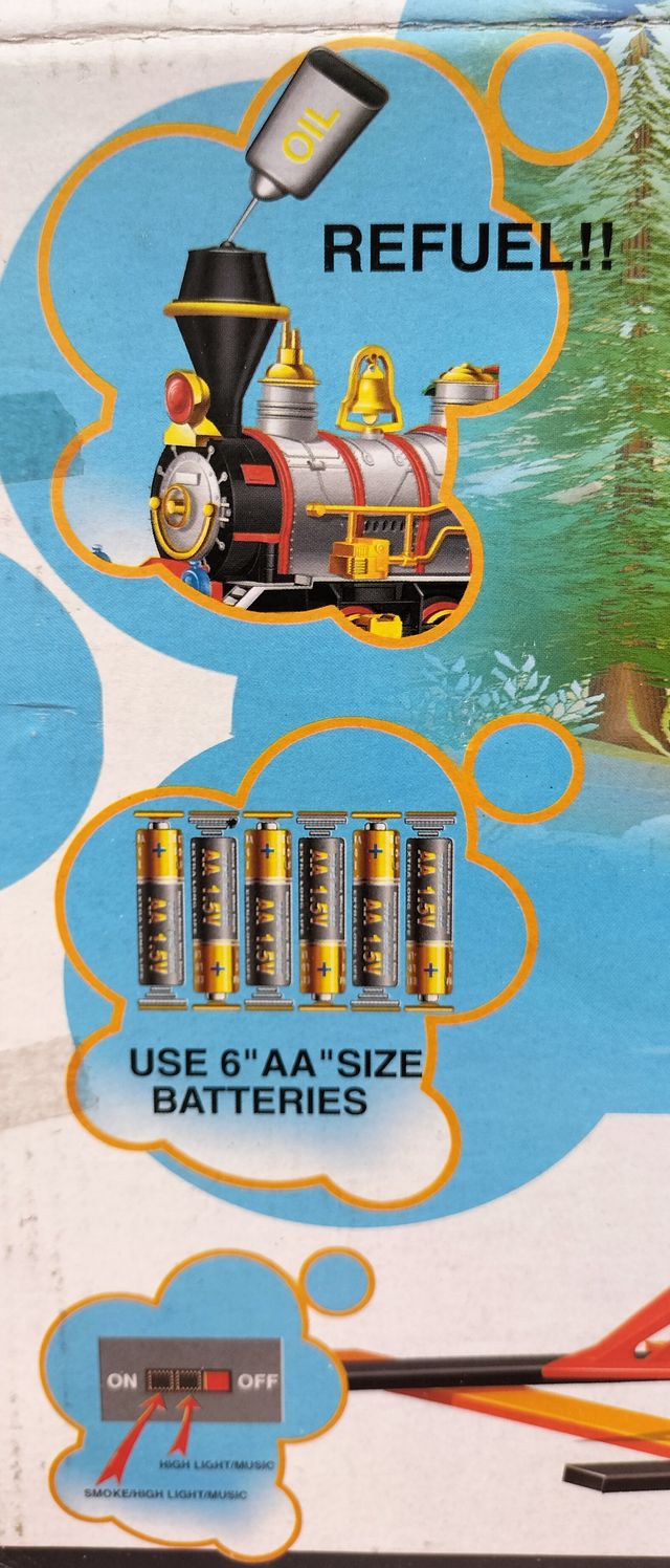 TREN DE JUGUETE NUEVO HAPPY TRAIN