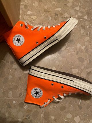 converse plataforma neon