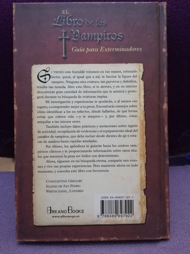 El libro de los vampiros: guía para exterminadores