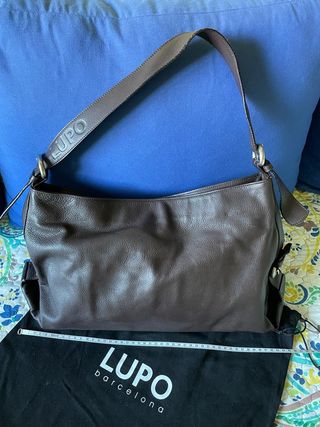 Bolso piel Lupo de segunda mano por 100 EUR en Madrid en WALLAPOP