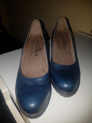 Zapatos piel Yokono de segunda mano por 10 EUR en Santa Cruz de Tenerife en  WALLAPOP