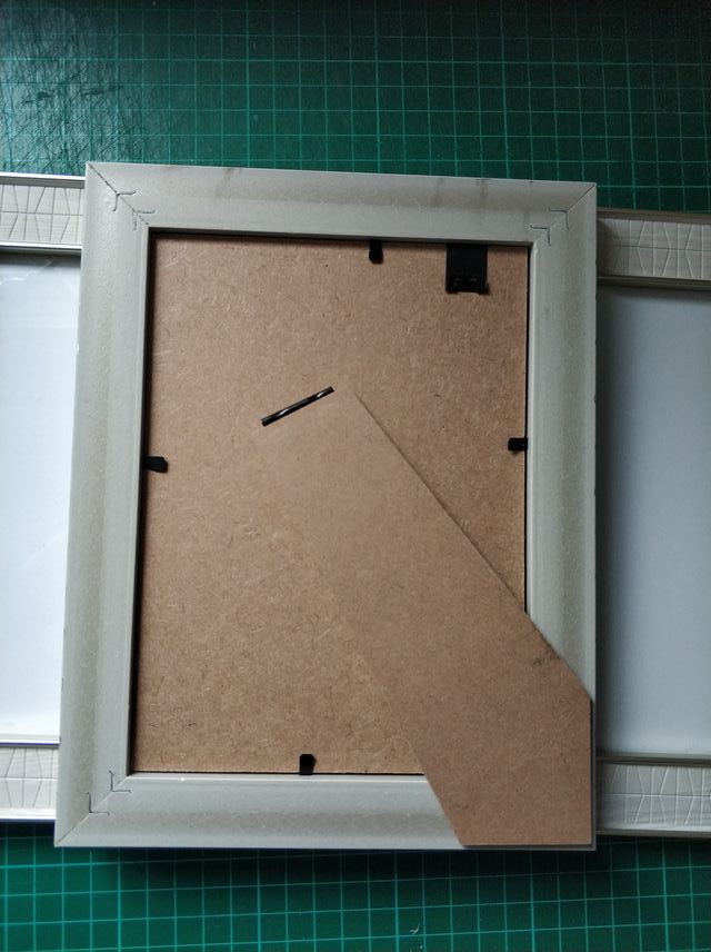 marcos de fotos dorado madera