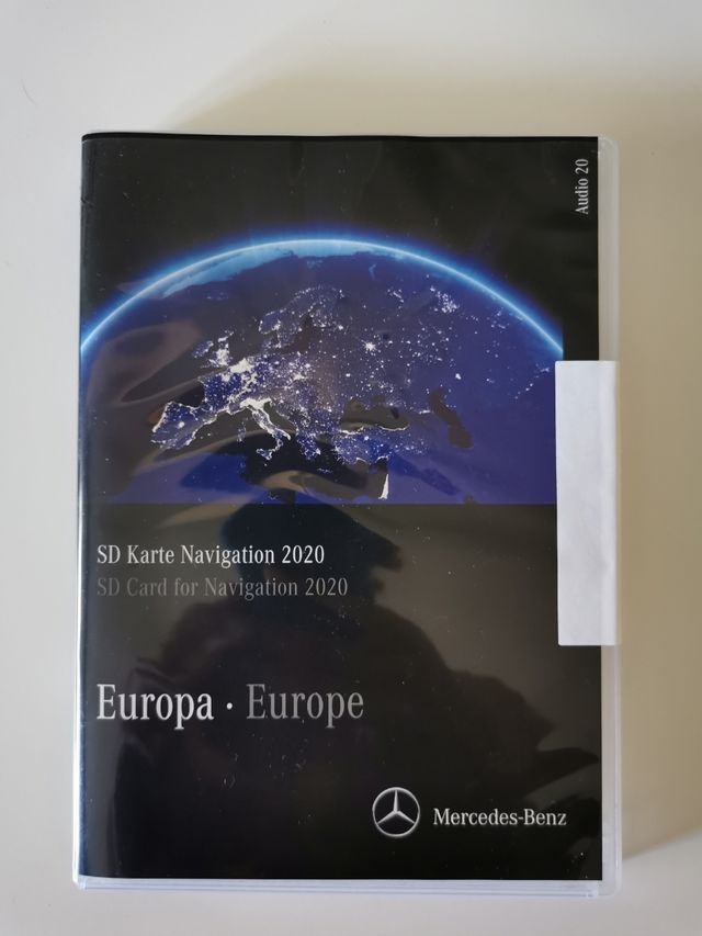 Tarjeta SD de Navegación 2020 Clase C, E y CLS