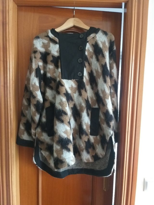 PONCHO ABRIGO BIMBA Y LOLA M OVERSIZE PERFECTO