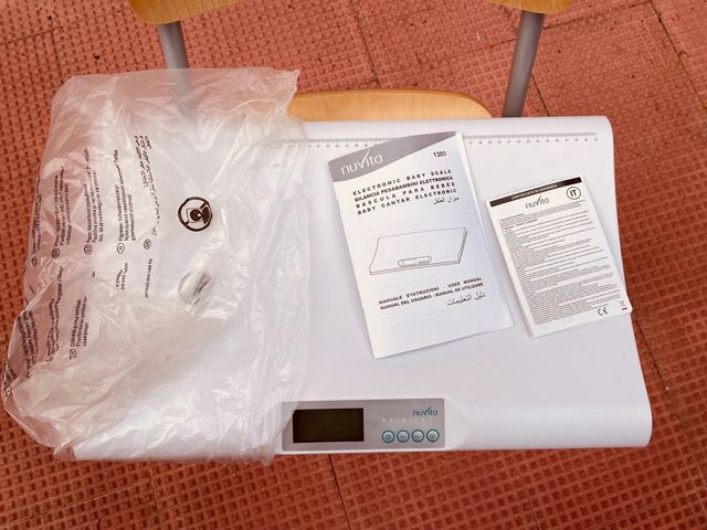 Báscula peso bebé digital