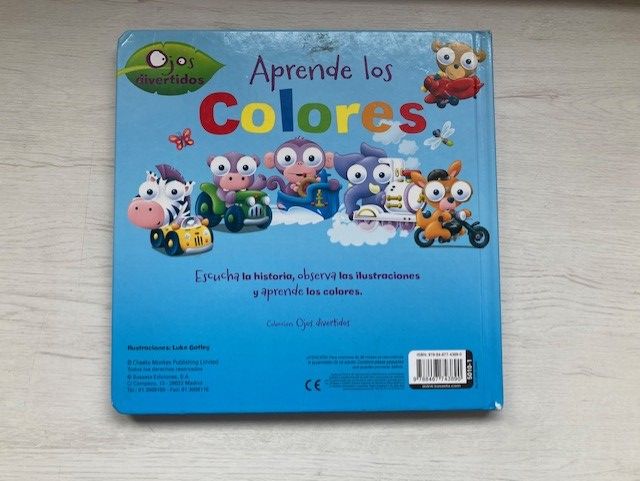 Libro Aprende los colores de Susaeta