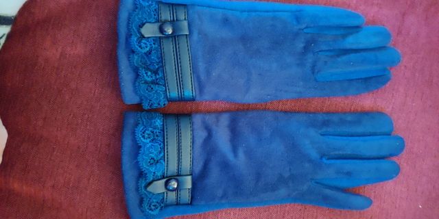 Guantes de Ante y polar. Para Movil .T.L