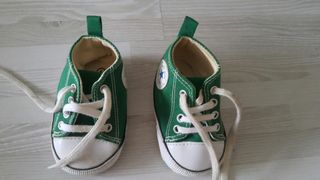 converse verdes bebe