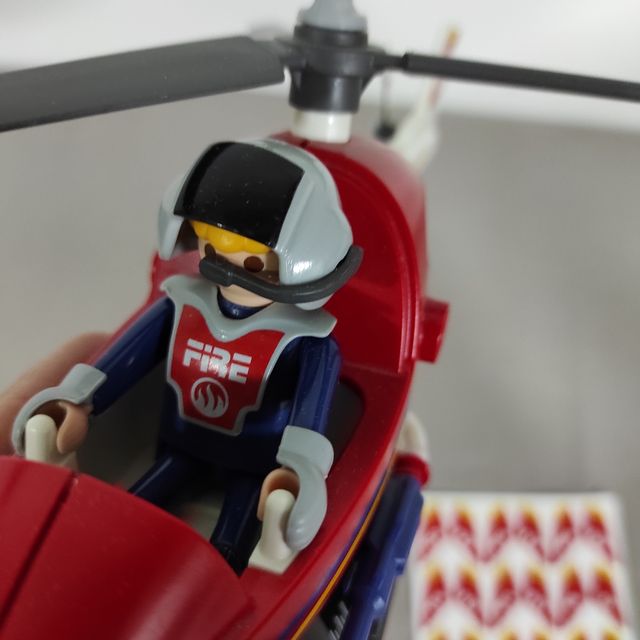 Playmobil 4824. Elicottero antincendio
