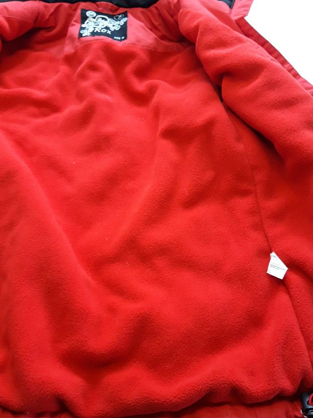 Abrigo/Invierno-Montaña esquí Rojo "ROX" Talla M