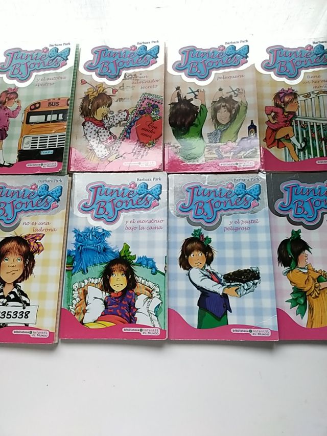 Libros colección Junie B.Jones, tapa blanda