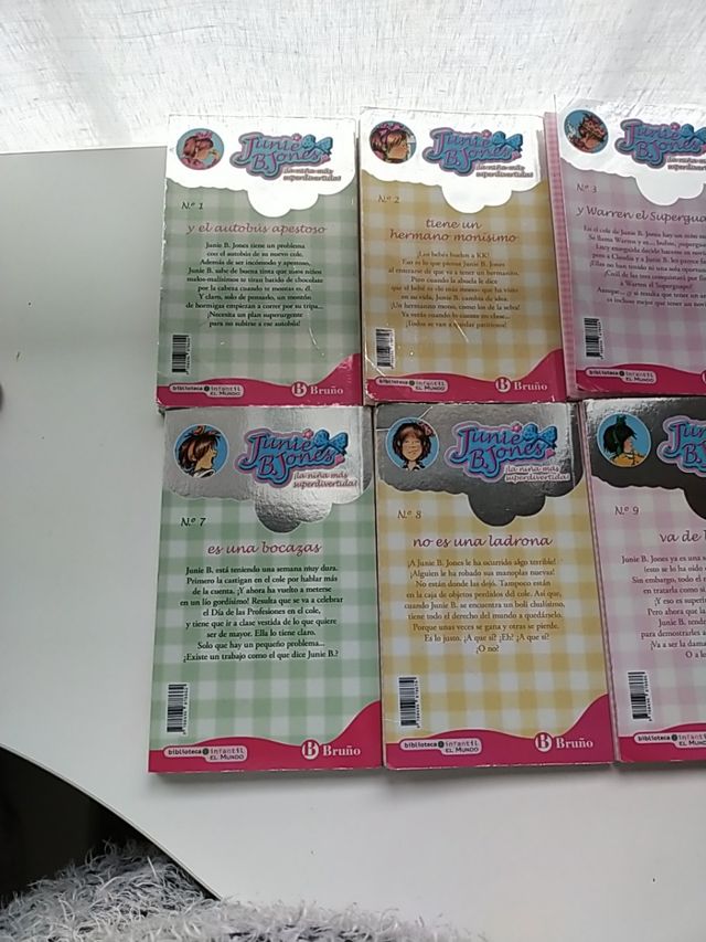 Libros colección Junie B.Jones, tapa blanda