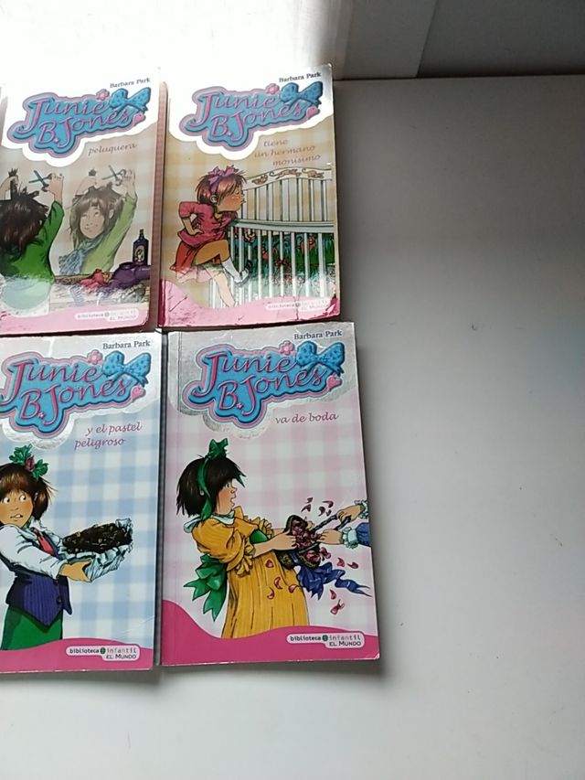 Libros colección Junie B.Jones, tapa blanda