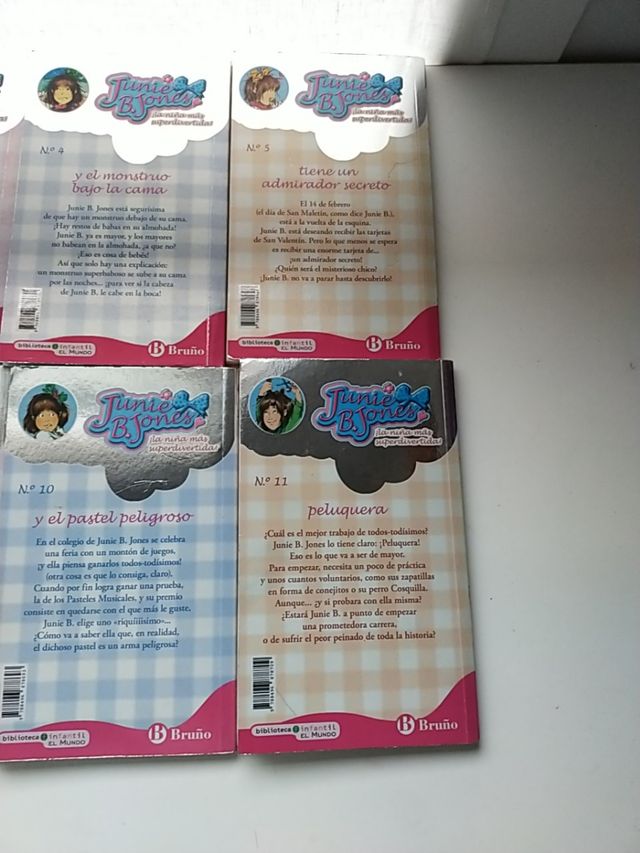 Libros colección Junie B.Jones, tapa blanda