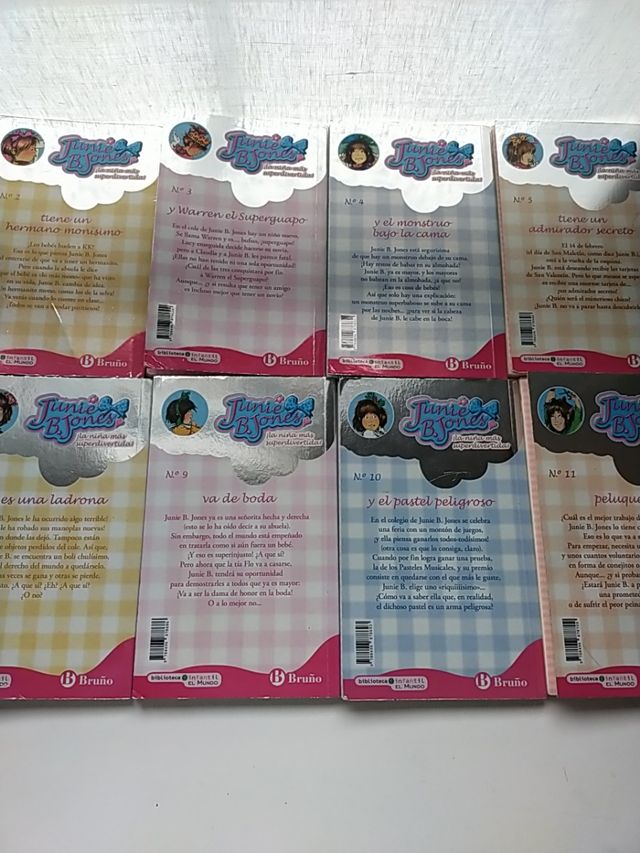 Libros colección Junie B.Jones, tapa blanda