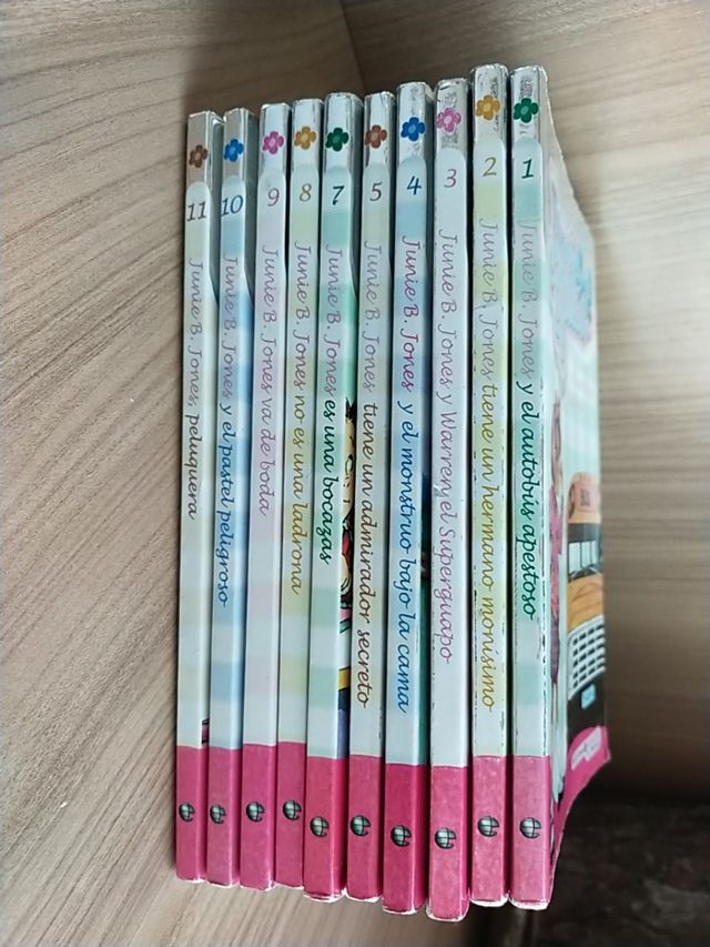 Libros colección Junie B.Jones, tapa blanda