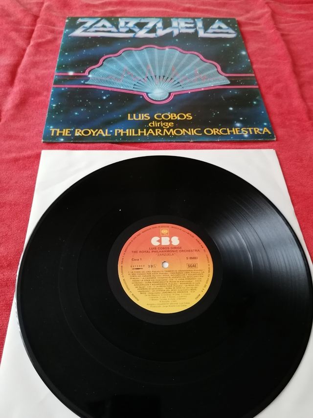 DISCO DE VINILO ZARZUELA 1982