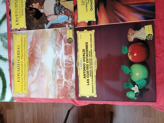 5 DISCOS VINILO DEUTSCHE GRAMMOPHON