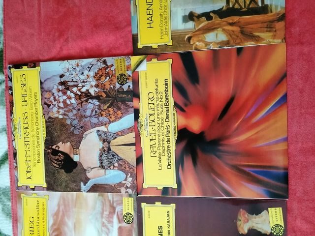 5 DISCOS VINILO DEUTSCHE GRAMMOPHON